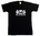 T-Shirt schwarz mit klassischem Logo vorn